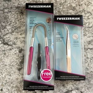 Tweezerman Facial Hair Remover and Tweezerman Lash Assist